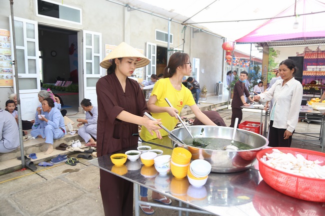 The Ullambana Ceremony at Dong Cao Pagoda In Thanh Hoa Province