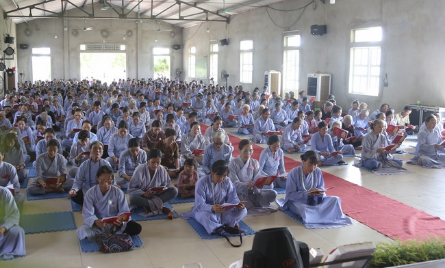 The Ullambana Ceremony at Dong Cao Pagoda In Thanh Hoa Province