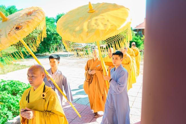 The Ullambana's  Great Ceremony of Pious Gratitude at Giai Lam Pagoda in Ha Tinh Province