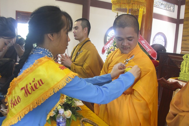The Ullambana's  Great Ceremony of Pious Gratitude at Giai Lam Pagoda in Ha Tinh Province