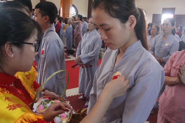 The Ullambana's  Great Ceremony of Pious Gratitude at Giai Lam Pagoda in Ha Tinh Province