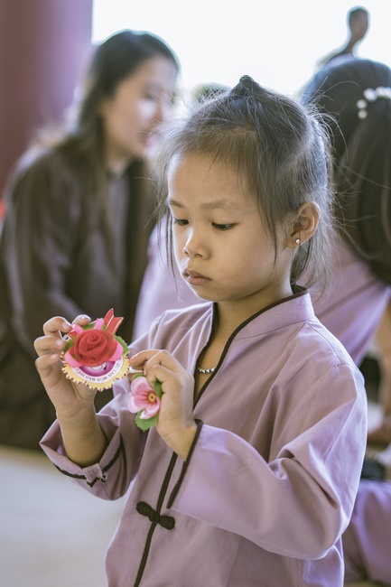 The Ullambana's  Great Ceremony of Pious Gratitude at Giai Lam Pagoda in Ha Tinh Province