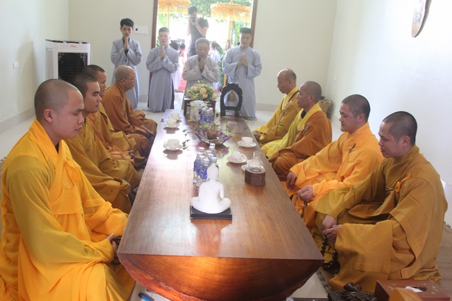 The Ullambana's  Great Ceremony of Pious Gratitude at Giai Lam Pagoda in Ha Tinh Province