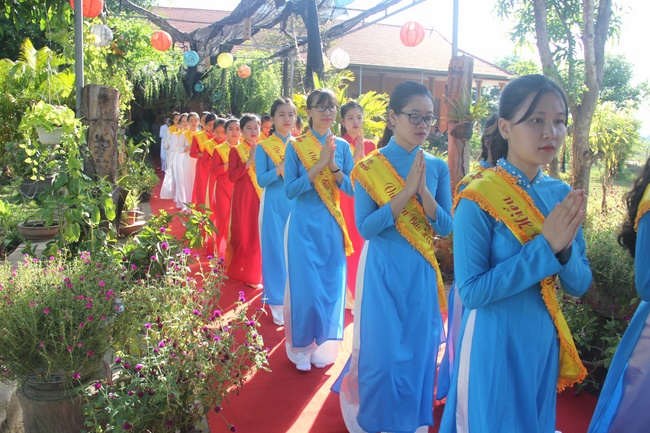 The Ullambana's  Great Ceremony of Pious Gratitude at Giai Lam Pagoda in Ha Tinh Province