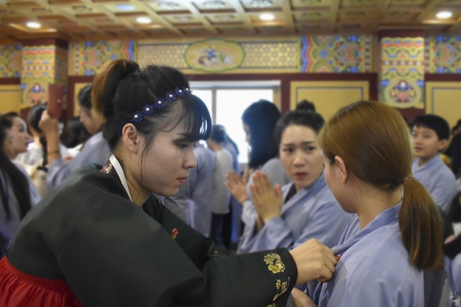 The Ullambana Ceremony in South Korea