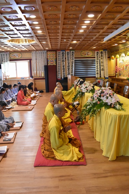 The Ullambana Ceremony in South Korea