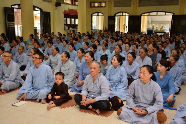 The Ullambana Great Ceremony at Tay Khanh Pagoda in Thai Binh