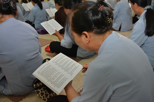 The Ullambana Great Ceremony at Tay Khanh Pagoda in Thai Binh