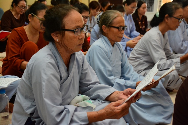 The Ullambana Great Ceremony at Tay Khanh Pagoda in Thai Binh