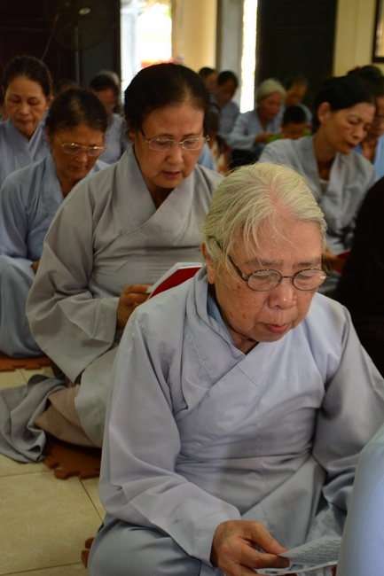 The Ullambana Great Ceremony at Tay Khanh Pagoda in Thai Binh