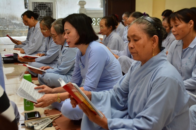 The Ullambana Great Ceremony at Tay Khanh Pagoda in Thai Binh