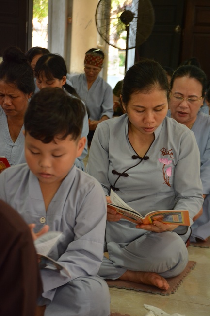 The Ullambana Great Ceremony at Tay Khanh Pagoda in Thai Binh