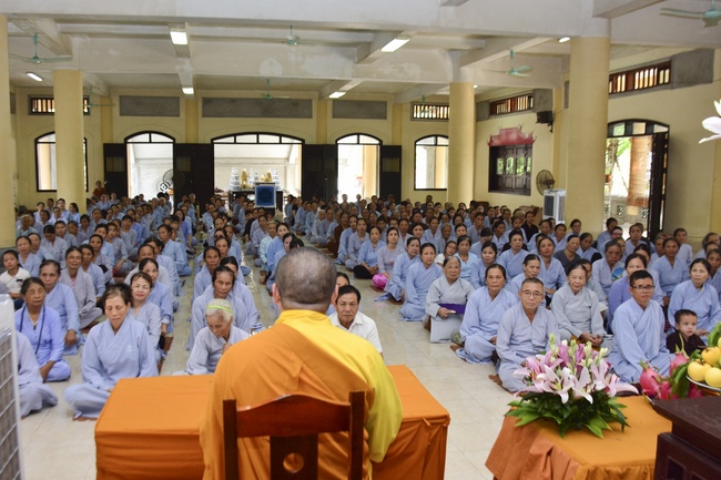 The Ullambana Great Ceremony at Tay Khanh Pagoda in Thai Binh