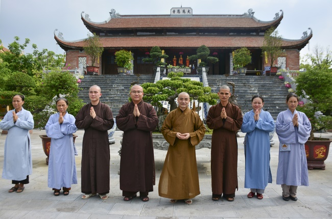 The Ullambana Great Ceremony at Tay Khanh Pagoda in Thai Binh
