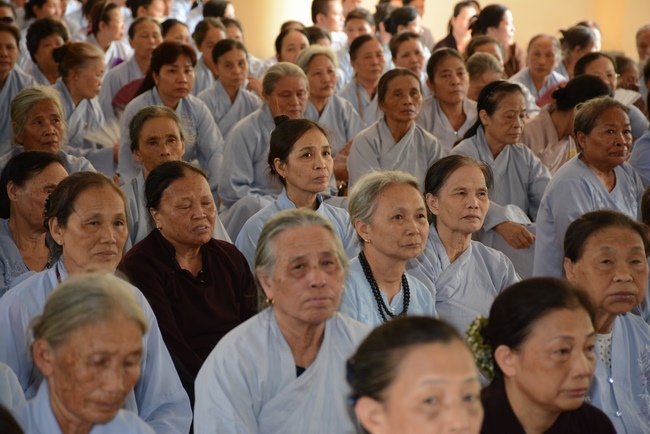 The Ullambana Great Ceremony at Tay Khanh Pagoda in Thai Binh