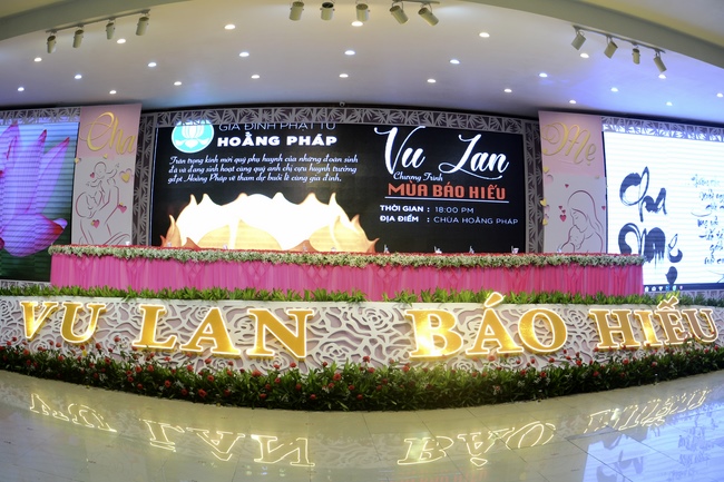 Gia Đình Phật Tử tổ chức lễ Vu Lan Báo Hiếu