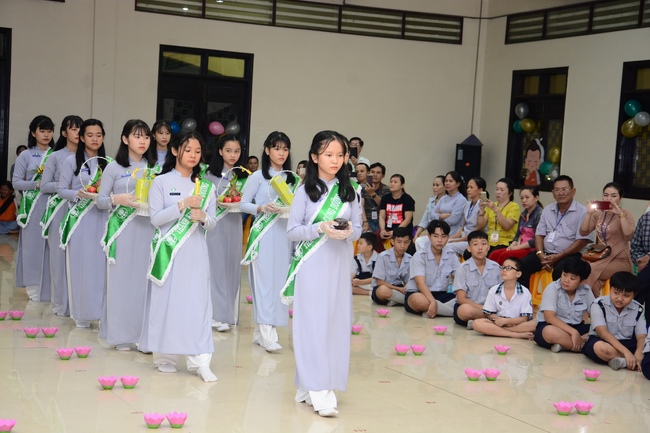 Gia Đình Phật Tử tổ chức lễ Vu Lan Báo Hiếu