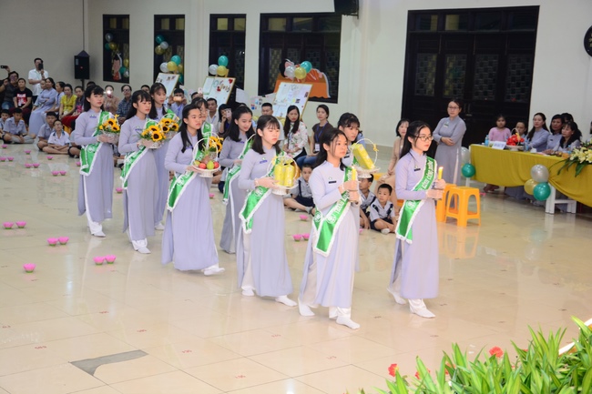 Gia Đình Phật Tử tổ chức lễ Vu Lan Báo Hiếu