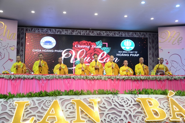 Gia Đình Phật Tử tổ chức lễ Vu Lan Báo Hiếu