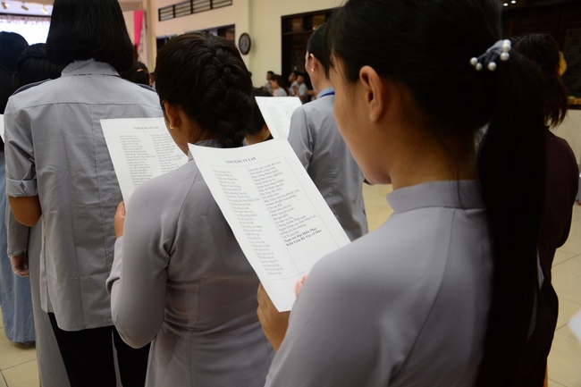 Gia Đình Phật Tử tổ chức lễ Vu Lan Báo Hiếu