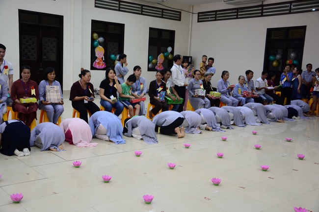 Gia Đình Phật Tử tổ chức lễ Vu Lan Báo Hiếu