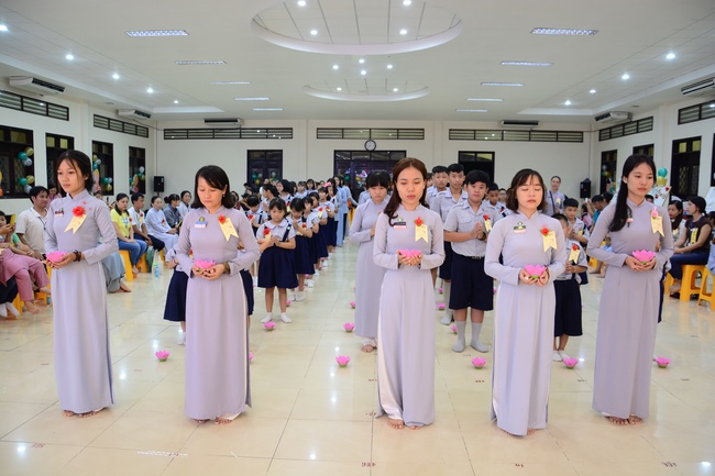 Gia Đình Phật Tử tổ chức lễ Vu Lan Báo Hiếu