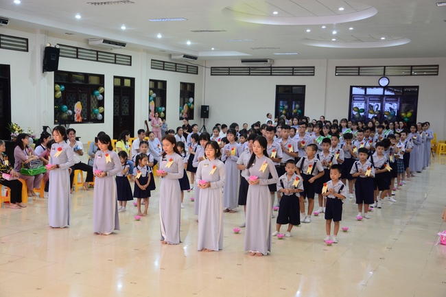 Gia Đình Phật Tử tổ chức lễ Vu Lan Báo Hiếu