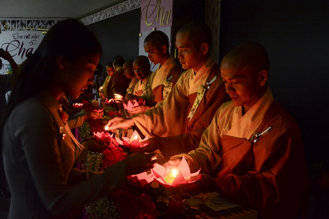 Gia Đình Phật Tử tổ chức lễ Vu Lan Báo Hiếu