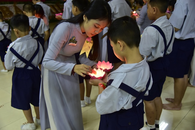 Gia Đình Phật Tử tổ chức lễ Vu Lan Báo Hiếu