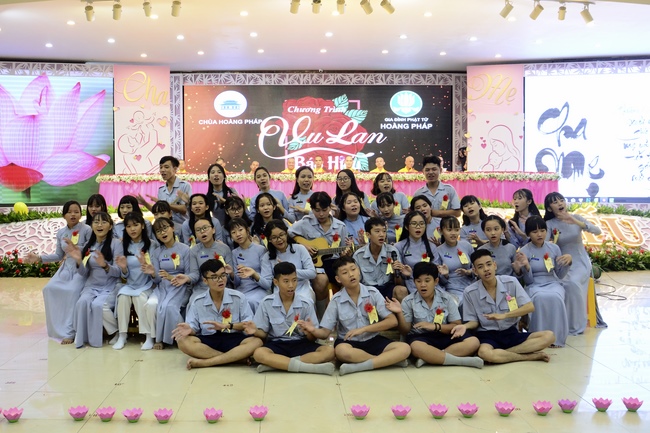 Gia Đình Phật Tử tổ chức lễ Vu Lan Báo Hiếu