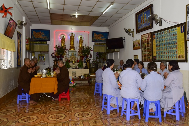 Tham dự lễ tri ân và cầu siêu tại An Giang