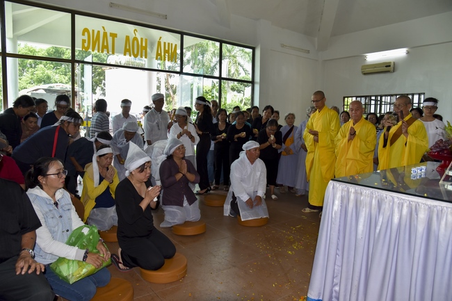 Tham dự lễ tri ân và cầu siêu tại An Giang