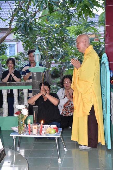 Tham dự lễ tri ân và cầu siêu tại An Giang