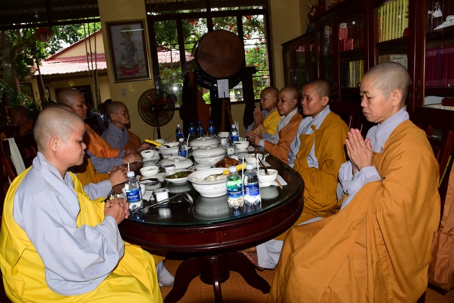 Offering to the summer retreat schools in Dong Nai and Cu Chi