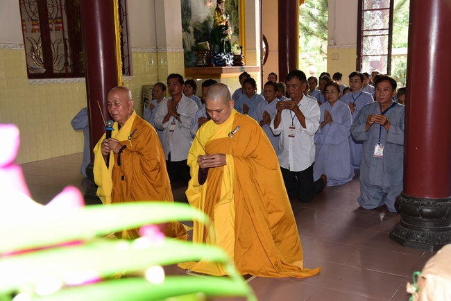 Offering to the summer retreat schools in Dong Nai and Cu Chi