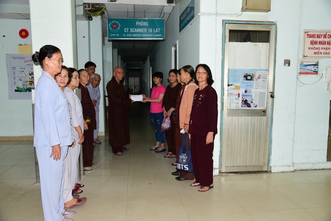 Offering to the summer retreat schools in Dong Nai and Cu Chi