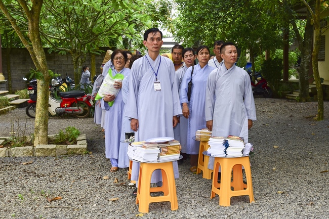 Offering to the summer retreat schools in Dong Nai and Cu Chi