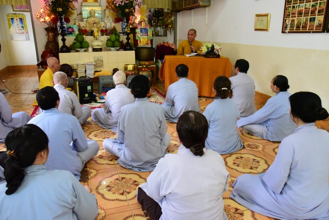 Praying peacefulness and releasing creatures in Can Tho