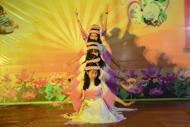 The Ullambana Ceremony of Pious Gratitude at Dang Phap Pagoda in Binh Phuoc Province
