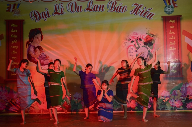 The Ullambana Ceremony of Pious Gratitude at Dang Phap Pagoda in Binh Phuoc Province