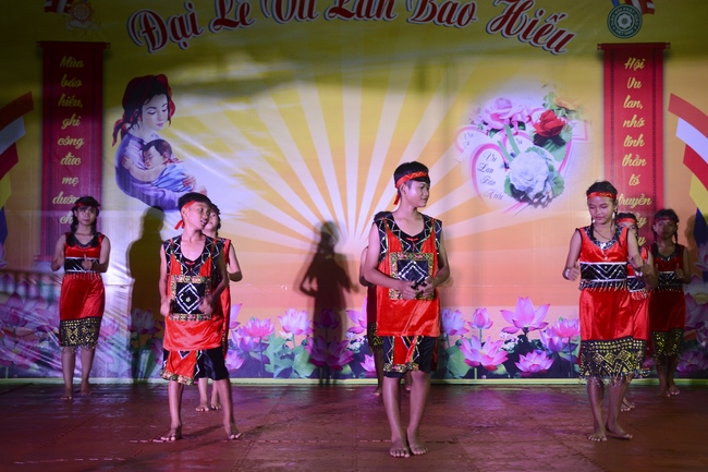 The Ullambana Ceremony of Pious Gratitude at Dang Phap Pagoda in Binh Phuoc Province