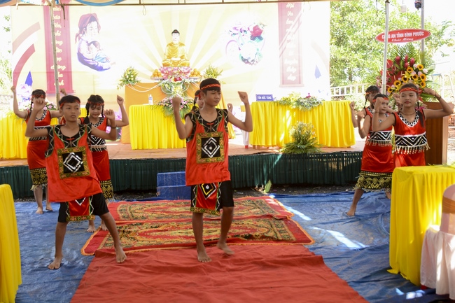 The Ullambana Ceremony of Pious Gratitude at Dang Phap Pagoda in Binh Phuoc Province