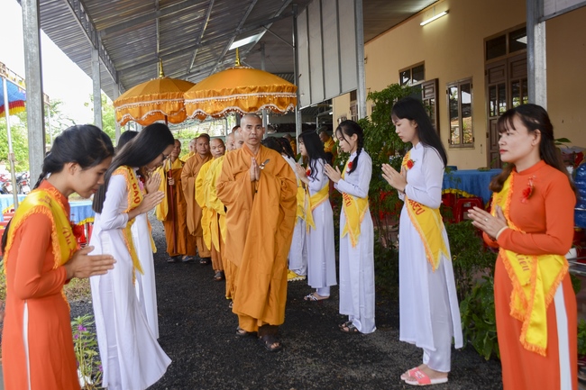 The Ullambana Ceremony of Pious Gratitude at Dang Phap Pagoda in Binh Phuoc Province