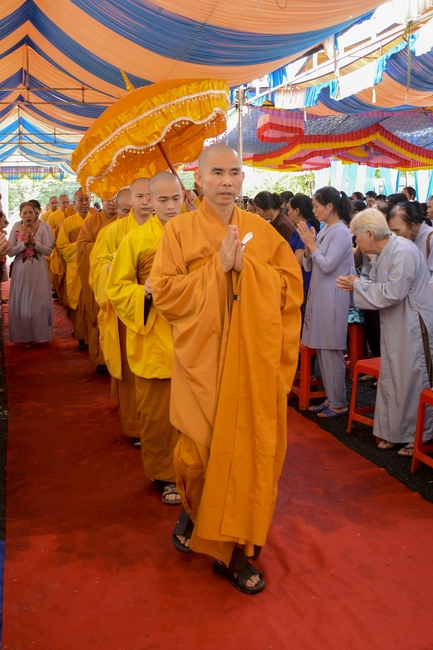 The Ullambana Ceremony of Pious Gratitude at Dang Phap Pagoda in Binh Phuoc Province