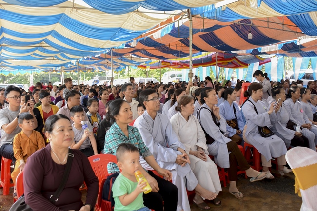 The Ullambana Ceremony of Pious Gratitude at Dang Phap Pagoda in Binh Phuoc Province