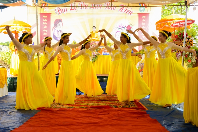 The Ullambana Ceremony of Pious Gratitude at Dang Phap Pagoda in Binh Phuoc Province