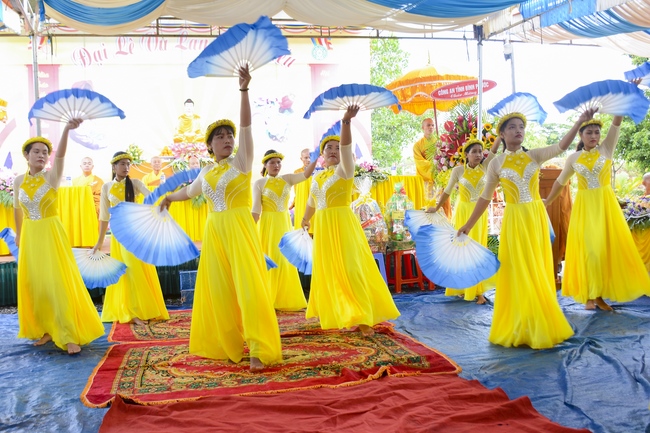The Ullambana Ceremony of Pious Gratitude at Dang Phap Pagoda in Binh Phuoc Province