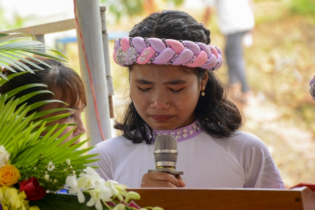 The Ullambana Ceremony of Pious Gratitude at Dang Phap Pagoda in Binh Phuoc Province
