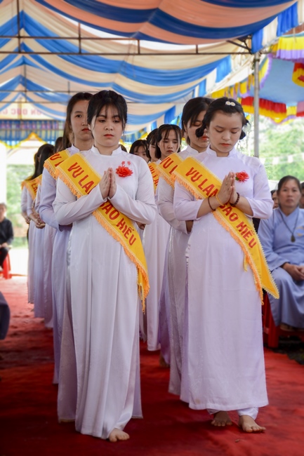 The Ullambana Ceremony of Pious Gratitude at Dang Phap Pagoda in Binh Phuoc Province