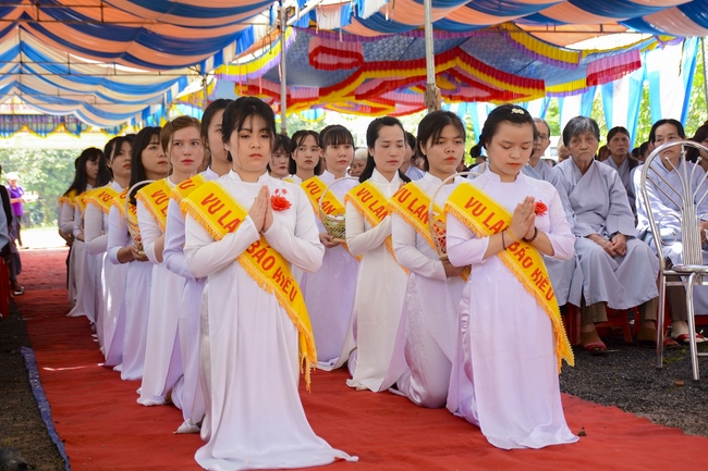 The Ullambana Ceremony of Pious Gratitude at Dang Phap Pagoda in Binh Phuoc Province